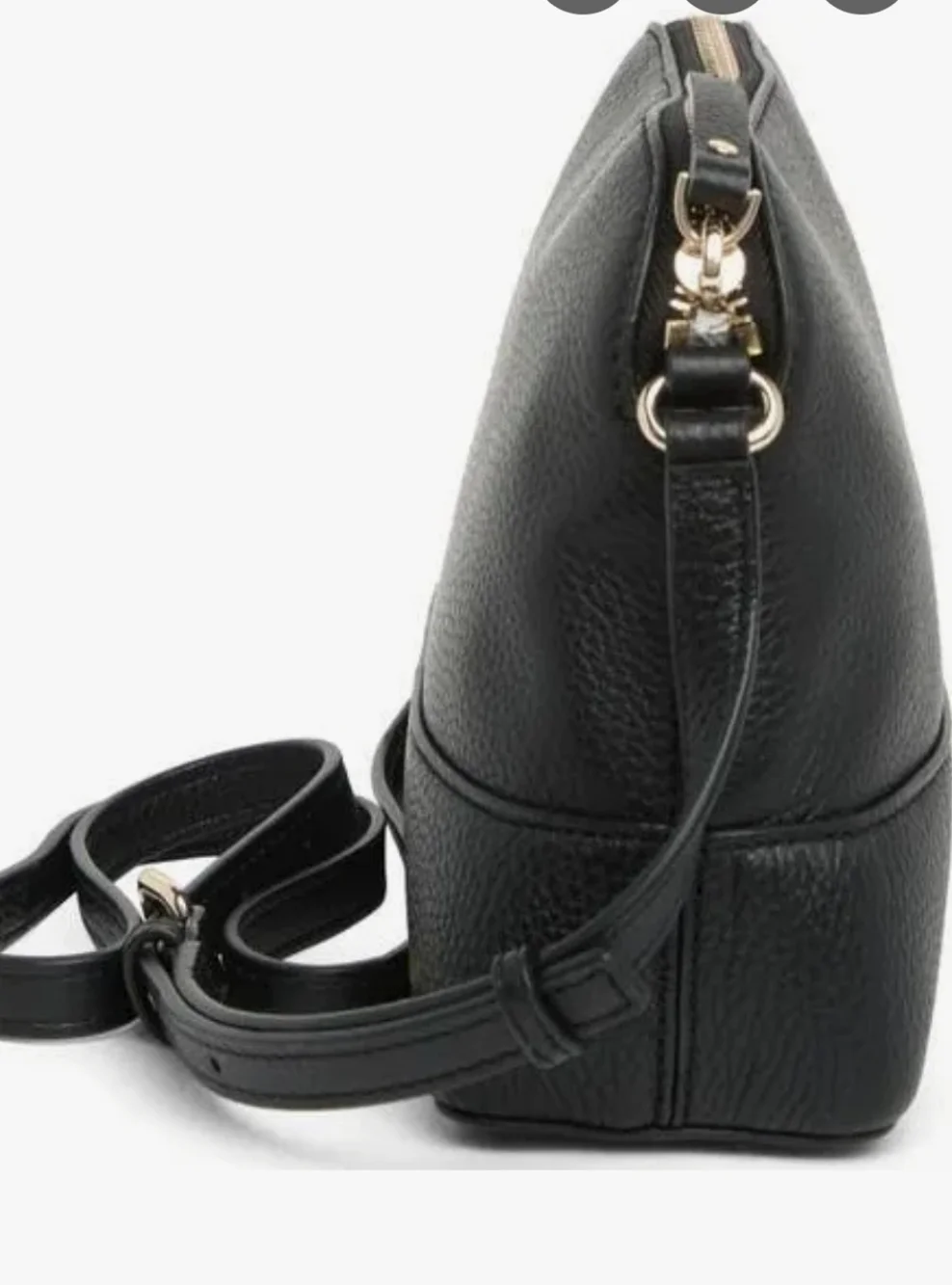 Kate Spade Black Pebbled Leather Crossbody Bag - Picture 12 of 13